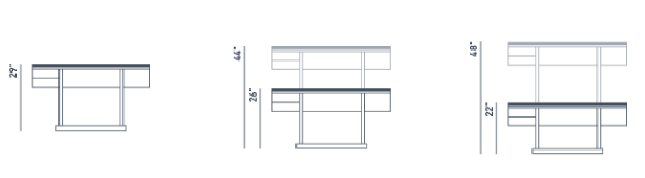 Height-Adjustable-Dimensions